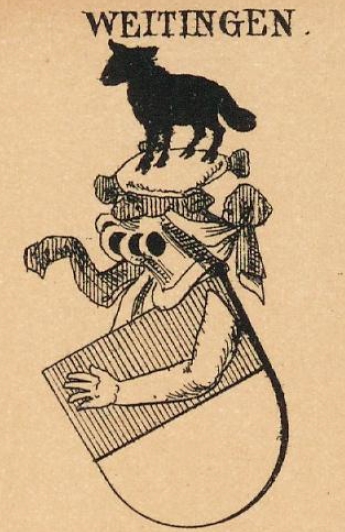 Weitingen Coat of Arms / Family Crest 0