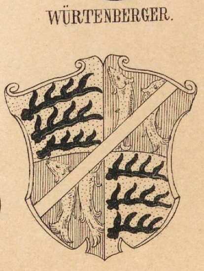 Wurtenberger Coat of Arms / Family Crest 0